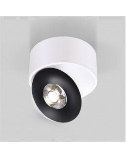 Накладной светильник Elektrostandard Glide 8W белый/черный (25100/LED)-foto2