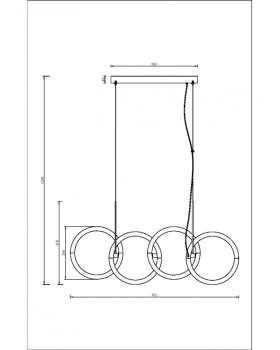 Подвесная люстра Maytoni MOD165PL-L40G3K-foto3