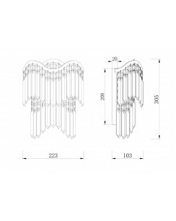 Бра Maytoni DIA201WL-02G-foto7