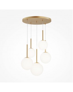 Люстра на штанге Maytoni MOD321PL-05G1-foto3