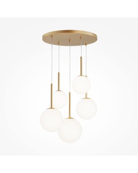 Люстра на штанге Maytoni MOD321PL-05G1-foto3