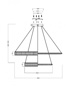 Подвесной светильник Maytoni P097PL-L90G4K-foto5