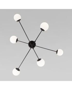 Люстра на штанге Eurosvet 30181/6 черный-foto2