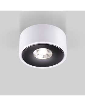 Накладной светильник Elektrostandard Glide 8W белый/черный (25100/LED)-foto3