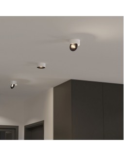Накладной светильник Elektrostandard Glide 8W белый/черный (25100/LED)-foto4