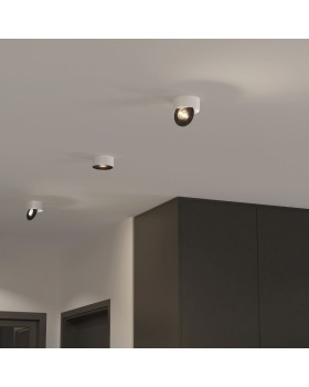 Накладной светильник Elektrostandard Glide 8W белый/черный (25100/LED)-foto4