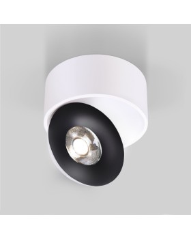 Накладной светильник Elektrostandard Glide 8W белый/черный (25100/LED)-foto5