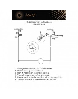 Подвесной светильник APLOYT APL.038.16.20-foto14