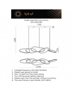 Подвесная люстра APLOYT APL.046.13.80-foto16
