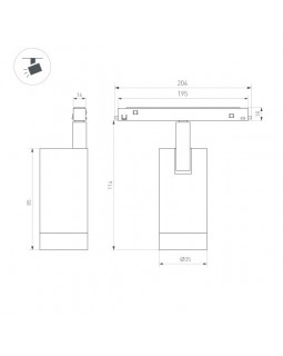 Светильник на шине Arlight 033622-foto3