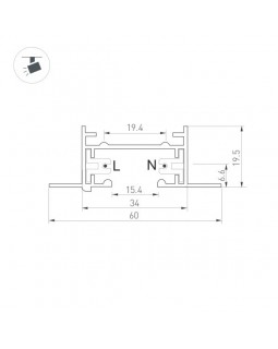 Шинопровод Arlight 038673-foto2
