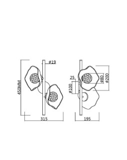 Бра Maytoni MOD207WL-02BS-foto2