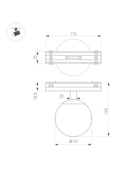 Светильник на шине Arlight 044459-foto2