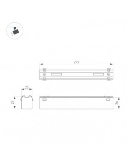 Светильник на шине Arlight 044432-foto2