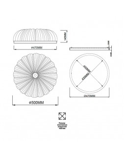 Накладная люстра Sonex 7719/60L-foto2