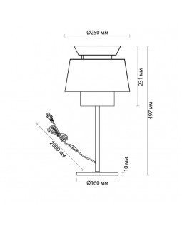 Настольная лампа Odeon Light 4992/1TA-foto3