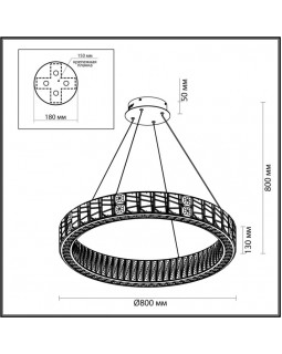 Подвесная люстра Odeon Light 5071/100L-foto2