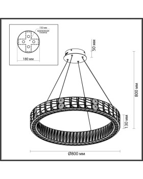 Подвесная люстра Odeon Light 5071/100L-foto2