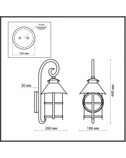 Светильник настенный Odeon Light 2312/1W-foto3