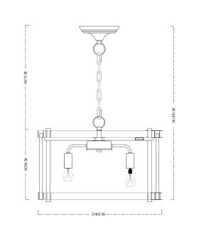 Подвесная люстра Divinare 8101/02 SP-5-foto2