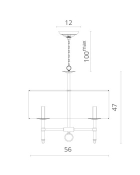 Подвесная люстра Divinare 1162/01 SP-5-foto5