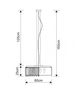 Подвесная люстра Divinare 1223/02 SP-5-foto3