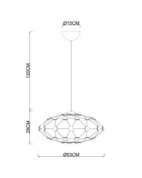 Подвесная люстра Divinare 1720/02 SP-48-foto5