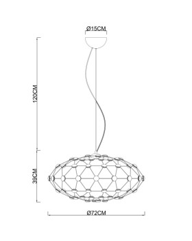Подвесная люстра Divinare 1720/02 SP-72-foto5