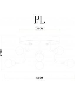 Накладная люстра Divinare 3360/15 PL-9-foto3