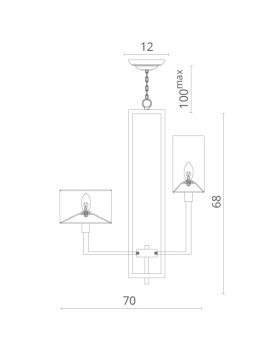 Подвесная люстра Divinare 5933/01 LM-8-foto6