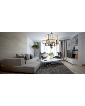 Подвесная люстра Divinare 5933/01 LM-8-foto7