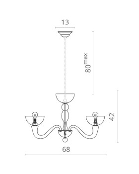 Подвесная люстра Divinare 7091/01 LM-5-foto5