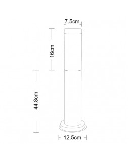 Садовый светильник ARTE Lamp A3158PA-1SS-foto3