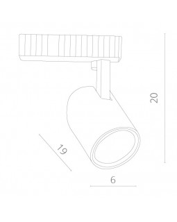Светильник на шине ARTE Lamp A3607PL-1BK-foto3