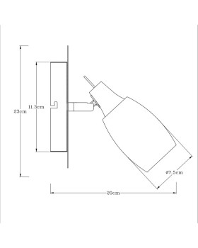 Спот ARTE Lamp A4590AP-1SS-foto4
