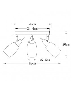 Спот ARTE Lamp A4590PL-3SS-foto4