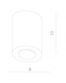 Накладной светильник ARTE Lamp A5112PL-1WH-foto2