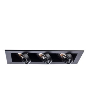 Встраиваемый светильник ARTE Lamp A5930PL-3BK-foto3
