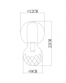 Бра ARTE Lamp A8040AP-1SG-foto4