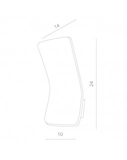 Бра ARTE Lamp A8053AL-1WH-foto3