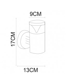Светильник настенный ARTE Lamp A8161AL-1SS-foto3
