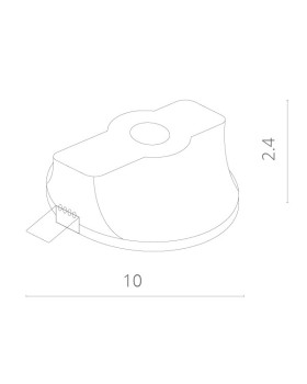 Встраиваемый светильник ARTE Lamp A9210PL-1WH-foto3