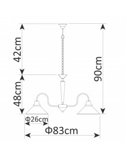 Подвесная люстра ARTE Lamp A9330LM-5BR-foto4
