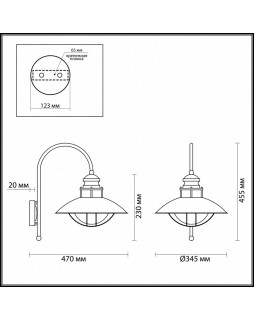 Светильник настенный Odeon Light 4164/1WA-foto3