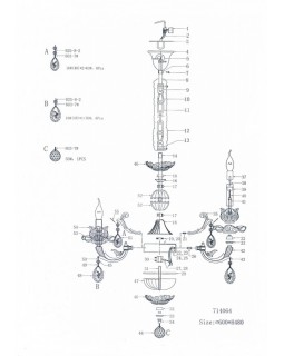 Подвесная люстра Lightstar 714064-foto6