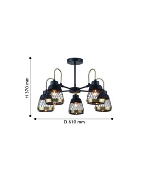 Люстра на штанге F-Promo 2346-5P-foto8