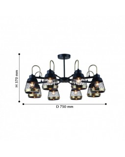 Люстра на штанге F-Promo 2346-8P-foto7