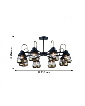 Люстра на штанге F-Promo 2346-8P-foto7