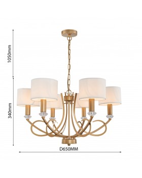 Подвесная люстра Favourite 2600-6P-foto7