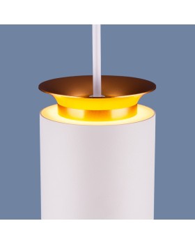 Подвесной светильник Elektrostandard DLS021 9+4W 4200К белый матовый/золото-foto3